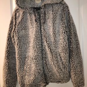 Gray Sherpa Jacket